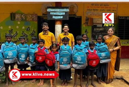 Texas Instrument Company ಯೂತ್ ಫಾರ್ ಸೇವಾ ಸಂಸ್ಥೆಯಿಂದ ಶಾಲಾಮ್ಕಳಿಗೆ ಪುಸ್ತಕ ಬ್ಯಾಗ್ ವಿತರಣೆ