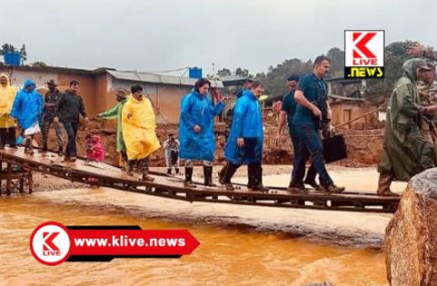 Wayanand Landslides ವಯನಾಡಿನ ಭೂಕುಸಿತ ಸಂತ್ರಸ್ತರನ್ನ ಭೇಟಿ ಮಾಡಿದ ರಾಹುಲ್ ಗಾಂಧಿ