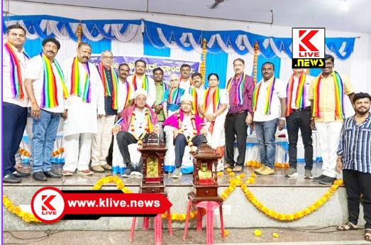 Kote Sri Marikamba Temple ಡಿಸಿಸಿ ಬ್ಯಾಂಕ್ ಅಧ್ಯಕ್ಷ ಆರ್ ಎಮ್.ಮಂಜುನಾಥಗೌಡರಿಗೆ ಸನ್ಮಾನ