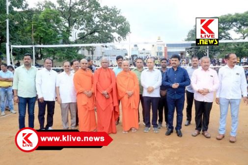 Adichunchanagiri Education Trust Shivamogga ಮಲೆನಾಡಿನ ಭಾಗದಲ್ಲಿ ಶ್ರೀಪ್ರಸನ್ನನಾಥಶ್ರೀಗಳು ಕ್ರೀಡಾಸ್ಫೂರ್ತಿ ತುಂಬುವ ಕಾರ್ಯಮಾಡುತ್ತಿದ್ದಾರೆ- ಸಂಸದ ರಾಘವೇಂದ್ರ