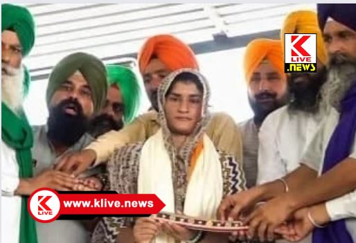 Hariyana Assembly election ಶಂಭುಗಡಿಯಲ್ಲಿನ ಪ್ರತಿಭಟನಾ ನಿರತ ರೈತರಿಗೆ ಬೆಂಬಲಿಸಿದ ಕುಸ್ತಿಪಟು ವಿನೇಶಾ ಪೊಗಟ್