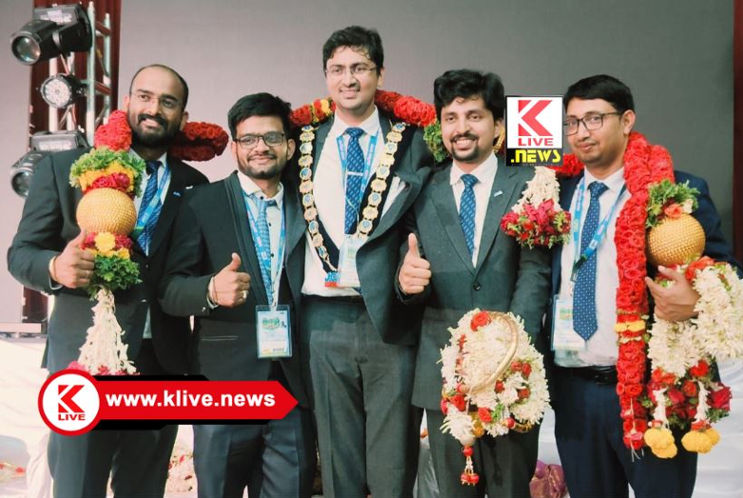 JCI Shivamogga ಜೆಸಿಐ ಇಂಡಿಯಾ ವಲಯ- 24 ರ ಅಧ್ಯಕ್ಷರಾಗಿ ಗೌರೀಶ್ ಭಾರ್ಗವ ಆಯ್ಕೆ