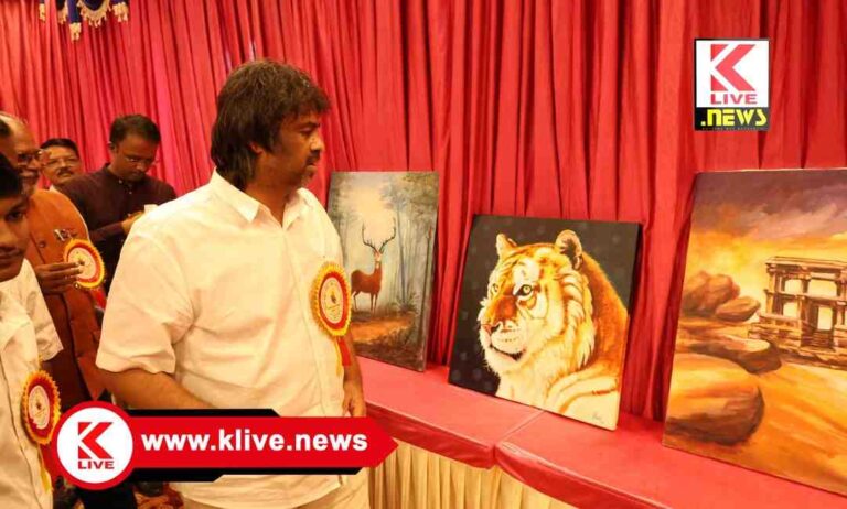 Madhu Bangarappa ಬೆಂಗಳೂರಿನಲ್ಲಿ ನಡೆದ ಚಿತ್ರಕಲಾ ಶಿಕ್ಷಕರ ಕಲಾಪ್ರದರ್ಶನದಲ್ಲಿ ಸಚಿವ ಮಧು ಬಂಗಾರಪ್ಪ