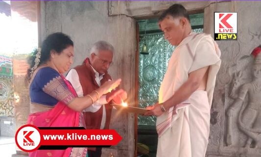 Siddivinayaka Temple Karanagiri ಕಾರಣಗಿರಿ ಶ್ರೀಸಿದ್ಧಿ ವಿನಾಯಕ ದರ್ಶನ ಪಡೆದ ಲೋ.ನ್ಯಾ. ಬಿಎಸ್.ಪಾಟೀಲ್