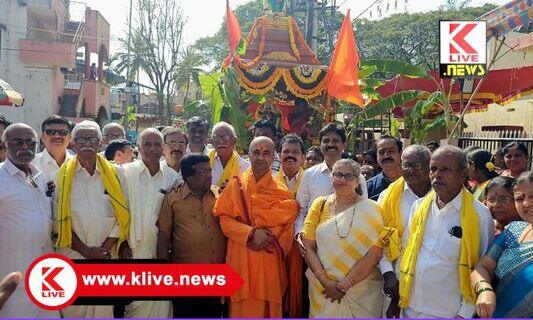 Banashankari Temple ಶಿವಮೊಗ್ಗದಲ್ಲಿ ಶ್ರೀಬನಶಂಕರಿ ಅಮ್ಮನವರ ವೈಭವದ ರಥೋತ್ಸವ