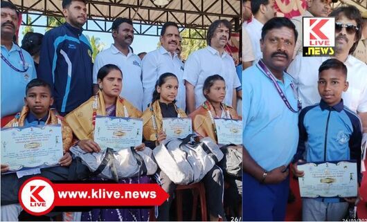 Republic Day ರಾಜ್ಯ ಮಟ್ಟದ ಬಾಕ್ಸಿಂಗ್ ಸ್ಪರ್ಧೆ ಪದಕ ವಿಜೇತ‌‌ ಸೈಯದ್ ಕಲೀಂ ಗೆ ಸನ್ಮಾನ