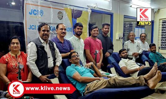 JCI Shivamogga ರಕ್ತದಾನದಿಂದ ದೈಹಿಕ, ಮಾನಸಿಕ ಆರೋಗ್ಯ ವೃದ್ಧಿ: ಶೇಷಗಿರಿ ಡಿ.ಕೆ