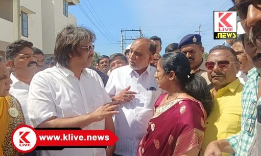 Madhu Bangarappa ಗೋವಿಂದಾಪುರ ಆಶ್ರಯ ವಸತಿ ಸಮುಚ್ಚಯಕ್ಕೆ ಸಚಿವ ಮಧು ಬಂಗಾರಪ್ಪ‌ ಪರಿಶೀಲನಾ ಭೇಟಿ