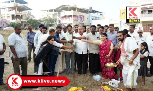 Shivamogga City Corporation ಶಾಸಕ ಚನ್ನಬಸಪ್ಪ ಅವರಿಂದಗಾಡಿಕೊಪ್ಪದಲ್ಲಿ ಪಾರ್ಕ್ ನಿರ್ಮಾಣಕ್ಕೆ ಗುದ್ದಲಿಪೂಜೆ