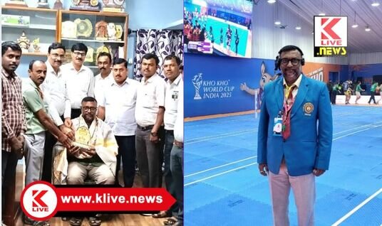 Kho Kho World Cup ಶಿವಮೊಗ್ಗದ ಹೆಮ್ಮೆ  ದೈಹಿಕ ಶಿಕ್ಷಕ ಎಸ್. ಗಿರೀಶ್ ಈಗ ವಿಶ್ವಕಪ್ ಖೋ  ಖೋ ಪಂದ್ಯಾವಳಿಗೆ ತೀರ್ಪುಗಾರರಾಗಿ ನೇಮಕ