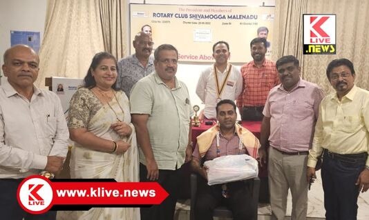 Rotary Club Shimoga ಆರೋಗ್ಯದ ಬಗ್ಗೆ ಜಾಗೃತಿ ಅಗತ್ಯ: ರೊ. ರೂಪ ಪುಣ್ಯಕೋಟಿ