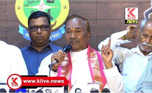 K.S. Eshwarappa ಕಾಂಗ್ರೆಸ್ ಸರ್ಕಾರದ ನಡವಳಿಕೆ ಯಾರಿಗೂ ನೆಮ್ಮದಿ ತರುತ್ತಿಲ್ಲ :ಕೆ.ಎಸ್​.ಈಶ್ವರಪ್ಪ