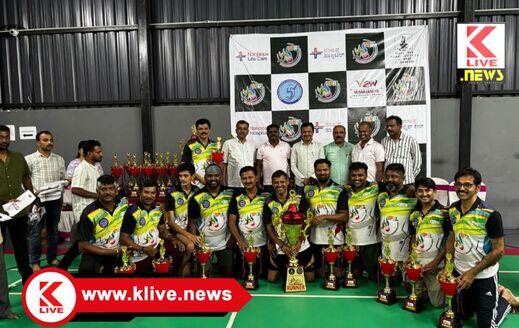 Shimoga Premier Badminton League ಐಪಿಎಲ್ ಮಾದರಿ ಬ್ಯಾಡ್ಮಿಂಟನ್ ಲೀಗ್ ಶಿವಮೊಗ್ಗದ ಆರ್ ಆರ್ ಸ್ಮ್ಯಾಷರ್ಸ್‌ ಗೆ ದ್ವಿತೀಯ ಸ್ಥಾನ