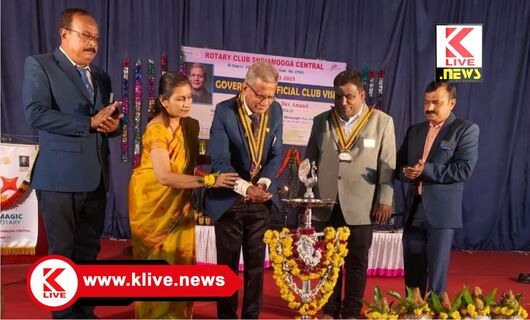 Rotary Club Shivamogga ಸಮಾಜದಲ್ಲಿ ಪ್ರತಿಫಲಾಪೇಕ್ಷೆಯಿಲ್ಲದೆ ಸಹಾಯಮಾಡುವುದು ರೋಟರಿಸಂಸ್ಥೆಯ ಗುರಿ-ಸಿ.ಎ.ದೇವ್ ಆನಂದ್