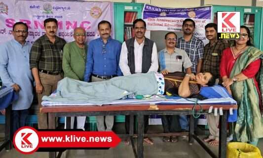 SRNM College ಯುವಜನರು ರಕ್ತದಾನದ ಮಹತ್ಕಾರ್ಯಕ್ಕೆ ಕೈಜೋಡಿಸಬೇಕು-ಡಾ.ಕೆ.ಎಲ್.ಅರವಿಂದ್