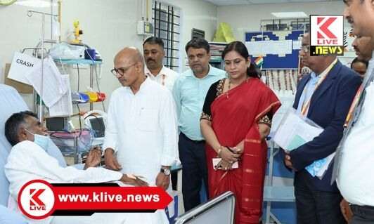 Dr. Sharan Prakash Patil ದೂರದಿಂದ ಬಂದ ಹಿಂದುಳಿದ ವರ್ಗಗಳ ರೋಗಿಗಳಿಗೆ ಆರ್ಥಿಕ ಹೊರೆ ಹಾಕದೇ ಒಳರೋಗಿಗಳಾಗಿ ಸೇರಿಸಿಕೊಳ್ಳಿ- ಡಾ.ಶರಣ ಪ್ರಕಾಶ ಪಾಟೀಲ್