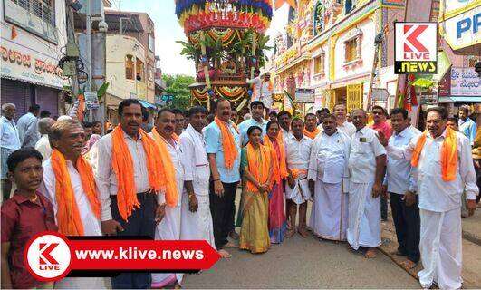 Shimoga Chariot Festival ಗಾಂಧಿ ಬಜಾರಿನ ಶ್ರೀಬಸವೇಶ್ವರ & ಶ್ರೀ ವೀರಭದ್ರಸ್ವಾಮಿ ರಥೋತ್ಸವ