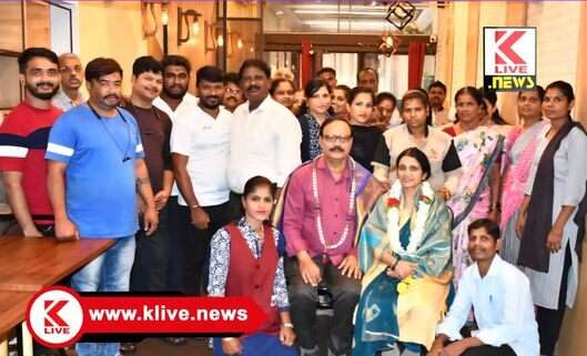 Hotel Mathura Paradise ಆತಿಥ್ಯ ರತ್ನ ಪ್ರಶಸ್ತಿ ಪುರುಸ್ಕೃತ ಎನ್ ಗೋಪಿನಾಥ್ ಅವರಿಗೆ ಕಾರ್ಮಿಕರಿಂದ ಸನ್ಮಾನ