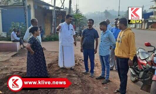 Prabhu Mestri ಸಾರ್ವಜನಿಕ ಸಂಚಾರಕ್ಕೆ ತೊಂದರೆಯಾದ ಪ್ರದೇಶಗಳಿಗೆ ಪುರಸಭೆ ಅಧ್ಯಕ್ಷ ಪ್ರಭು ಮೇಸ್ತ್ರಿ ಭೇಟಿ