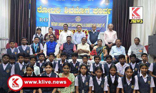 Rotary Shimoga ಇಂಟರ್ಯಾಕ್ಟ್ ಸಂಸ್ಥೆಯು ಮಕ್ಕಳಲ್ಲಿ ನಾಯಕತ್ವ ಗುಣ ಬೆಳೆಸುತ್ತದೆ-ಕೆ.ಬಿ.ರವಿಶಂಕರ್