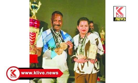 Karnataka State Powerlifting Association ಪವರ್ ಲಿಫ್ಟಿಂಗ್ ಸ್ಪರ್ಧೆ, ಚಾಂಪಿಯನ್ ಶಿಪ್ ಪಡೆದ ಶಿವಮೊಗ್ಗದ ಅಪ್ಪ- ಮಗಳು