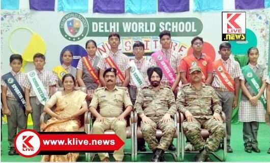 Delhi Words School ಸಮಾಜದ ಮುಂದಿನ ಗುರುತರ ಜವಾಬ್ದಾರಿ ವಿದ್ಯಾರ್ಥಿಗಳ ಮೇಲಿದೆ- ರಘುವೀರ್