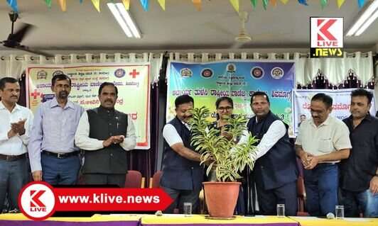 Red Cross ಪ್ರತಿಯೊಬ್ಬರೂ ರಕ್ತದಾನ ಮಾಡಿ ಜೀವವುಳಿಸಿ- ಡಿ.ಕಿಶೋರ್ ಕುಮಾರ್