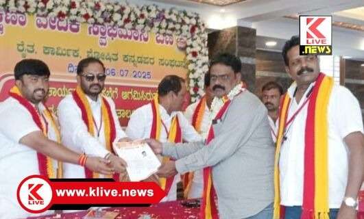 Karnataka Rakshana Vedike ಕರವೇ ಸ್ವಾಭಿಮಾನಿ ಬಣದ ನಗರ ಘಟಕದ ಅಧ್ಯಕ್ಷರಾಗಿ ಡಿ.ಜೀವನ್ ನೇಮಕ