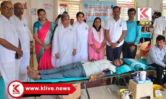 Brahma Kumaris ವಿಶ್ವ ಬಂಧುತ್ವ ಸಂಕೇತವಾಗಿ ಒಂದು ಲಕ್ಷಕ್ಕೂ ಹೆಚ್ಚು ಯೂನಿಟ್ ರಕ್ತದಾನ ಯೋಜನೆ-ಅನಸೂಯ ಅಕ್ಕ