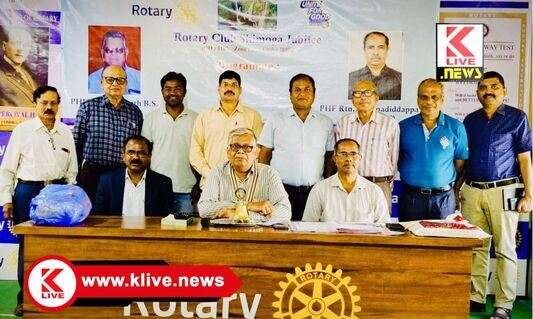 Rotary Club Shimoga ಎಲ್ಲಾ ಪಾಲಕರು ತಮ್ಮ ಮಕ್ಕಳಿಗೆ ಇಷ್ಟವಾದದ್ದನ್ನ ಓದಲು ಉತ್ತೇಜಿಸಬೇಕು – ಚಂದ್ರಪ್ಪ ಗುಂಡಪಲ್ಲಿ