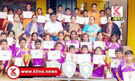 Shimoga News ಕುಂಚೇನಹಳ್ಳಿ ಪ್ರಾಥಮಿಕ ಶಾಲೆಗೆ “ಬಿ”ವಲಯ ಮಟ್ಟದ ಕ್ರೀಡಾಕೂಟದಸಮಗ್ರ ಪ್ರಶಸ್ತಿ