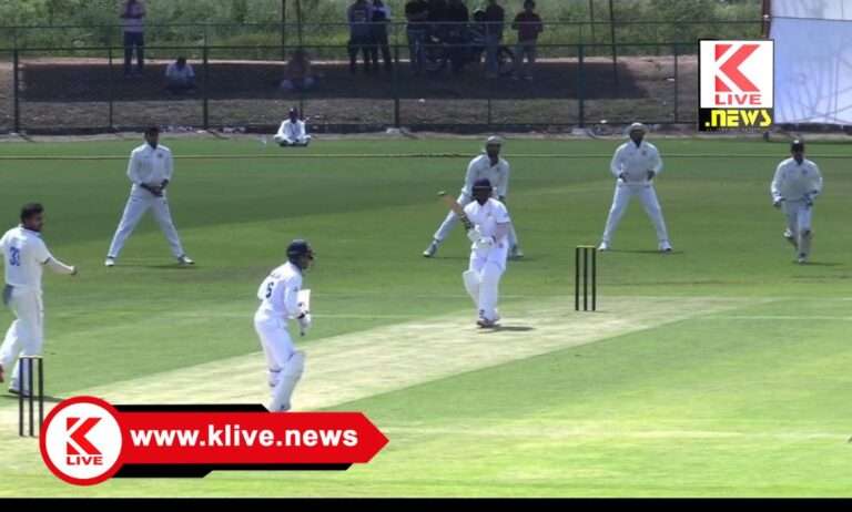 Ranji Cricket  ಶಿವಮೊಗ್ಗದಲ್ಲಿ ರಣಜಿ ಕ್ರಿಕೆಟ್ ಪಂದ್ಯ, ಟಾಸ್ ಗೆದ್ದ ಗೋವಾ ತಂಡ. ಬೌಲಿಂಗ್ ಆಯ್ಕೆ