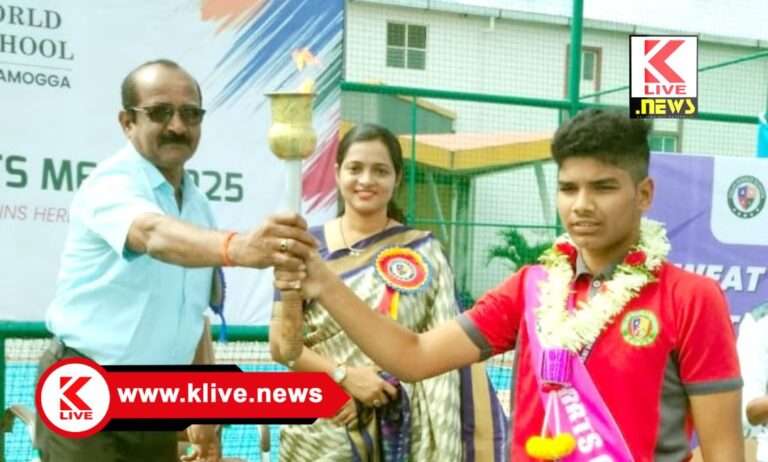 Delhi World School ಮಕ್ಕಳ ಸರ್ವತೋಮುಖ‌ ಬೆಳವಣಿಗೆಗೆ ಕ್ರೀಡೆ ಸಹಕಾರಿ-ನಿರಂಜನ ಮೂರ್ತಿ