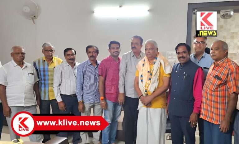 ಶಿವಮೊಗ್ಗ ಗಾಣಿಗ ಕ್ಷೇಮಾಭಿವೃದ್ಧಿ ಸಂಘದ ಗೌರವಾಧ್ಯಕ್ಷರಾದ ಸನ್ಮಾನ್ಯ ಶ್ರೀ ಬಿ ಕೆ ಸಂಗಮೇಶ್ವರ ರವರಿಗೆ ಸನ್ಮಾನ