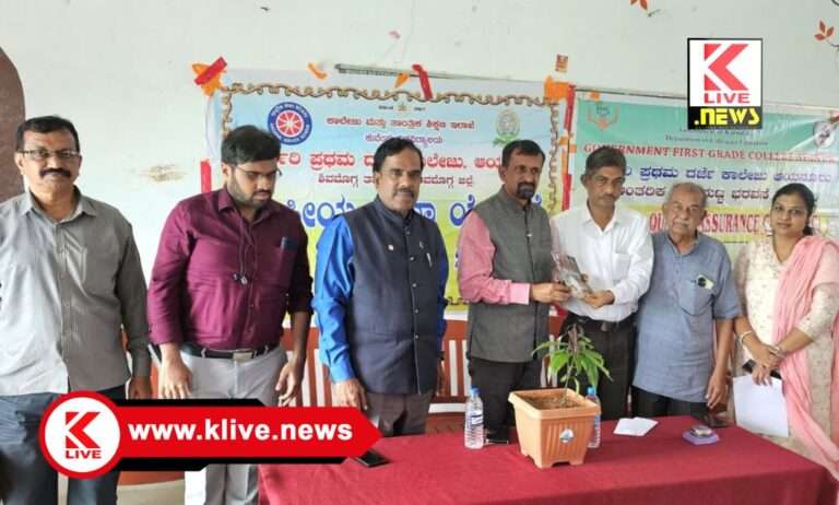 ಗಾಂಧೀಜಿಯವರ ಆದರ್ಶಗಳನ್ನ ಯುವಜನತೆ ಅಳವಡಿಸಿಕೊಂಡರೆ ಸದೃಢ ಸಮಾಜ ನಿರ್ಮಾಣ- ಸುರೇಶ್