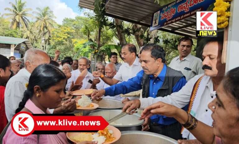 Eshwaravana Charitable Trust ಅನ್ನ ದಾಸೋಹ ಸೇವೆ ಮಾಡಬೇಕು: ಡಾ. ಧನಂಜಯ ಸರ್ಜಿ
