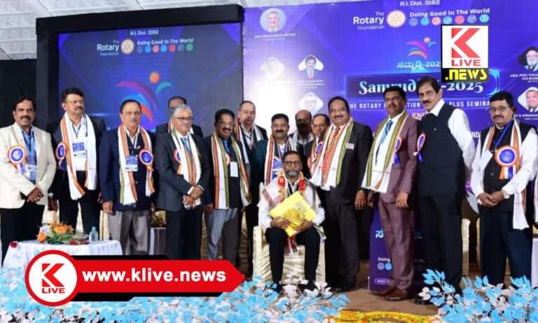 ಕೆರೆಗಳ ಪುನರುಜ್ಜೀವನ & ಸಸಿಗಳ ನೆಡುವಿಕೆ ಮೂಲಕ ಬರಡು ಭೂಮಿಯನ್ನ ಸಮೃದ್ಧ ಅರಣ್ಯವಾಗಿಸಲು ರೋಟರಿ ಸಂಸ್ಥೆಗೆ ಕೈಜೋಡಿಸಿ – ರವಿಶಂಕರ್ ದಾಕೋಜು