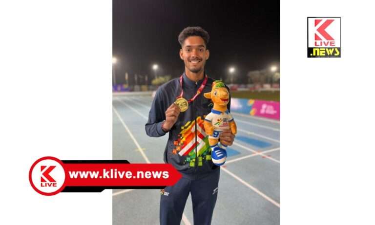 Kuvempu University ಶಿವಮೊಗ್ಗದ ಸುದೀಪ್ ಖೇಲೋ ಇಂಡಿಯಾ ಕ್ರೀಡಾಕೂಟದಲ್ಲಿ ಹೈಜಂಪ್ ಸ್ಪರ್ಧೆ, ಚಿನ್ನದ ಪದಕ ವಿಜೇತ