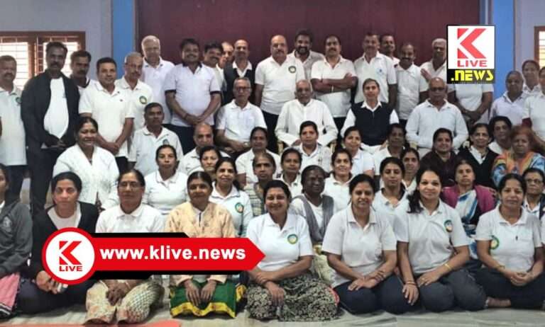 ವಿಪಶ್ಶನ ಧ್ಯಾನದಿಂದ ಸಾತ್ವಿಕ ಗುಣಗಳ ವೃದ್ಧಿ, ಸಮಾಜದಲ್ಲಿ ಪರಸ್ಪರ ಶಾಂತು ನೆಮ್ಮದಿ; ಹಾಲಯ್ಯ ಶ್ರೀವಿರಕ್ತಮಠ