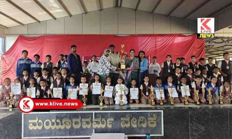 ರಾಷ್ಟ್ರ ಮಟ್ಟದ ಕರಾಟೆ ಪಂದ್ಯಾವಳಿಯಲ್ಲಿ ನ್ಯಾಷನಲ್ ಪಬ್ಲಿಕ್ ಸ್ಕೂಲ್ ಶಾಲೆಯ ವಿದ್ಯಾರ್ಥಿ ಸಾಧನೆ