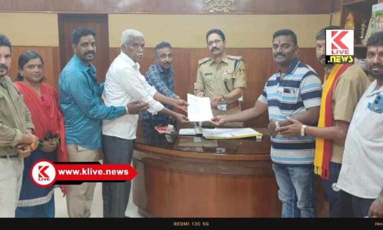 ಹಿಂದೂ ಜನ ಜಾಗೃತಿ ಸಮಿತಿ ವತಿಯಿಂದ ಮನವಿ ಸಲ್ಲಿಕೆ