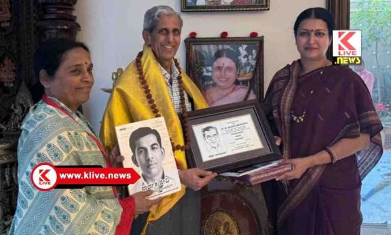 ಕೀರ್ತಿಶೇಷ ಶಾಮನೂರು ಶಿವಶಂಕರಪ್ಪನವರ ಛಾಯಾಚಿತ್ರ ಸಂಕಲನ: ಡಾ.ಮಂಜುನಾಥ್ ಗೆ ಸನ್ಮಾನ