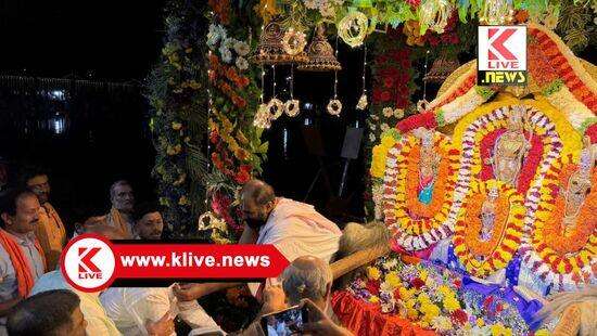 Teppotsava in Shivamogga ತುಂಗಾತೀರದಲ್ಲಿ ಸೀತಾರಾಮಾಂಜನೇಯ ಕ್ಷೇತ್ರವಿರುವುದು ನಗರದ ಸೌಭಾಗ್ಯ- ಶಾಸಕ ಚನ್ನಬಸಪ್ಪ.