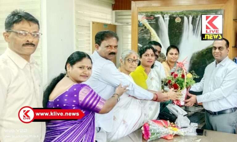 Shivamogga DC ನೂತನ ಡೀಸಿ ಅವರಿಗೆ ಕರುನಾಡು ಸಂರಕ್ಷಣಾ ವೇದಿಕೆಯಿಂದ ಅಭಿನಂದನೆ ಅರ್ಪಣೆ