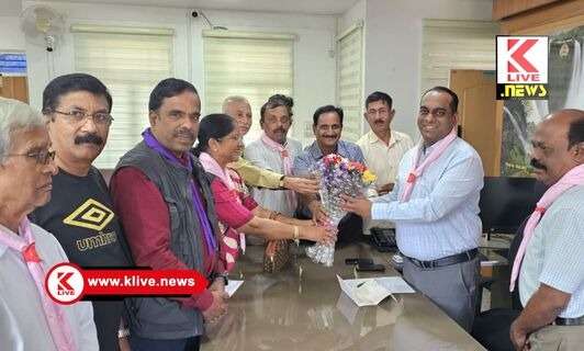 Bharat Scouts And Guides ಶಿವಮೊಗ್ಗ ಸ್ಕೌಟ್ಸ್ & ಗೈಡ್ಸ್ ಘಟಕದಿಂದ ನೂತನ ಡೀಸಿ ಪ್ರಭುಲಿಂಗ ಕವಳಿಕಟ್ಟಿ ಅವರಿಗೆ ಅಭಿನಂದನೆ