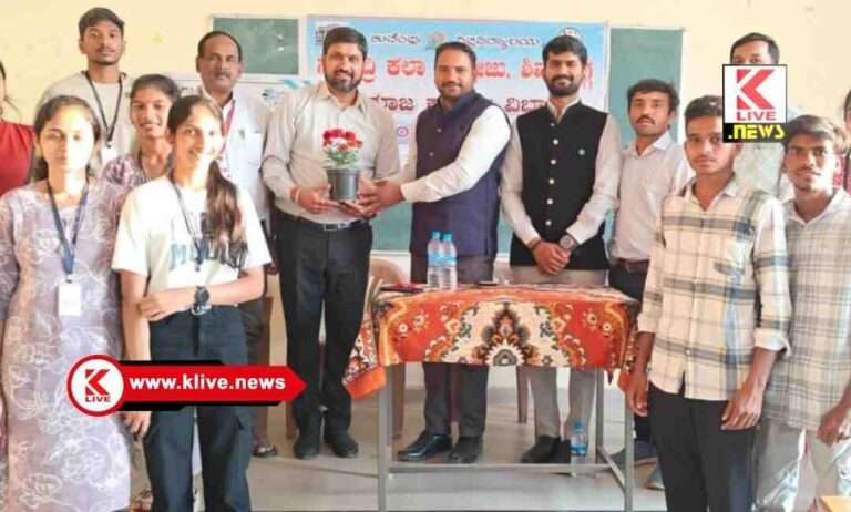 Sahyadri Art College Shimoga ಬದುಕಿನ ಮೌಲ್ಯಗಳನ್ನು ಕಲಿಸುವ ಸಂಸ್ಥೆ ಜೆಸಿಐ : ಪ್ರವೀಣ್ ದೇಶಪಾಂಡೆ