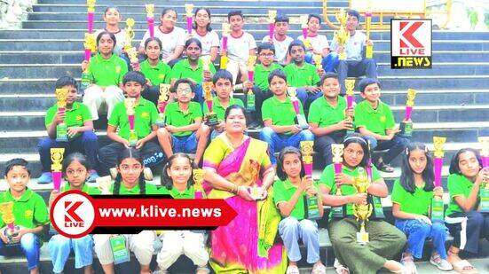 Ideal Play Abacus India. Pvt. LTD ಶಿವಮೊಗ್ಗದ ಐಡಿಯಲ್ ಪ್ಲೇ ಅಬಾಕಸ್ ತಂಡಕ್ಕೆ ಸಮಗ್ರ ಪ್ರಶಸ್ತಿ.