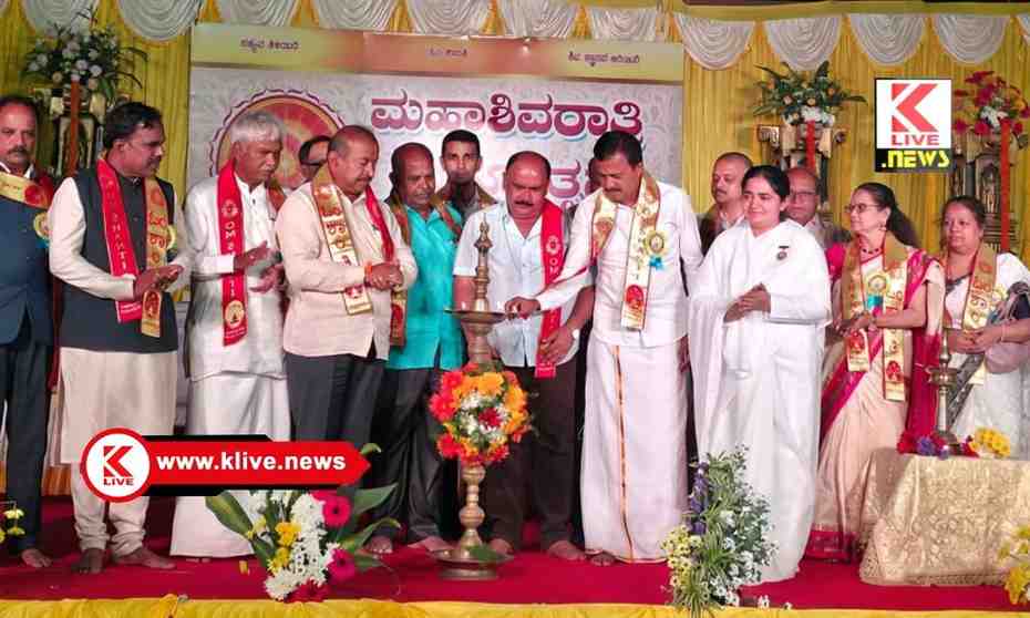 S.N. Channabasappa ಬ್ರಹ್ಮಕುಮಾರಿ ಈಶ್ವರೀಯ ವಿವಿ ಮೌಲ್ಯಾಧಾರಿತ ಜೀವನವನ್ನು ಉತ್ತೇಜಿಸುತ್ತಿದೆ- ಎಸ್.ಎನ್.ಚನ್ನಬಸಪ್ಪ