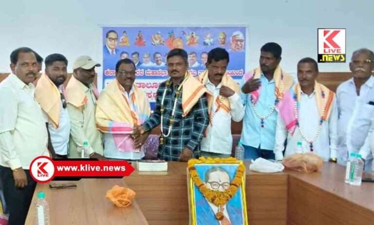 ಸ್ವಾಭಿಮಾನ ಮತ್ತು ಸಂಘಟನೆಯ ಮೂಲಕ ಮಾದಿಗ ಸಮಾಜ ಮುಂದೆ ಬರಬೇಕು-ಶಿವಾಜಿ