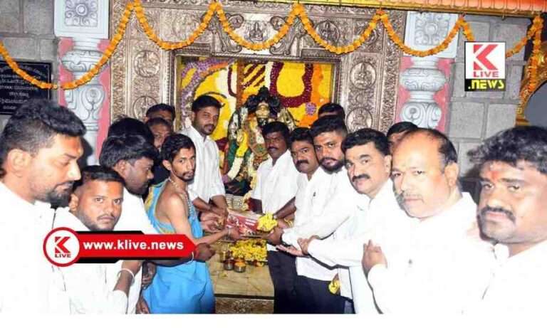 ಎಂ. ಶ್ರೀಕಾಂತ್ ಅವರ ಹುಟ್ಟು ಹಬ್ಬದ ಪ್ರಯುಕ್ತ  ಶ್ರೀ ಮಾರಿಕಾಂಬಾ ದೇವಸ್ಥಾನ ದಲ್ಲಿ ವಿಶೇಷ ಪೂಜೆ